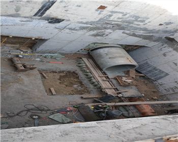 西二环过路顶管施工中